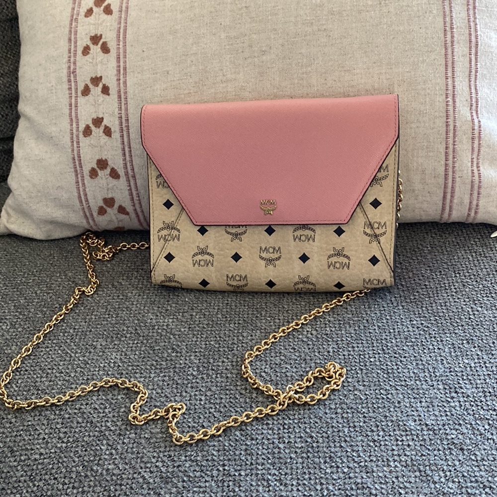 Mcm Love Letter Viseto Crossbody